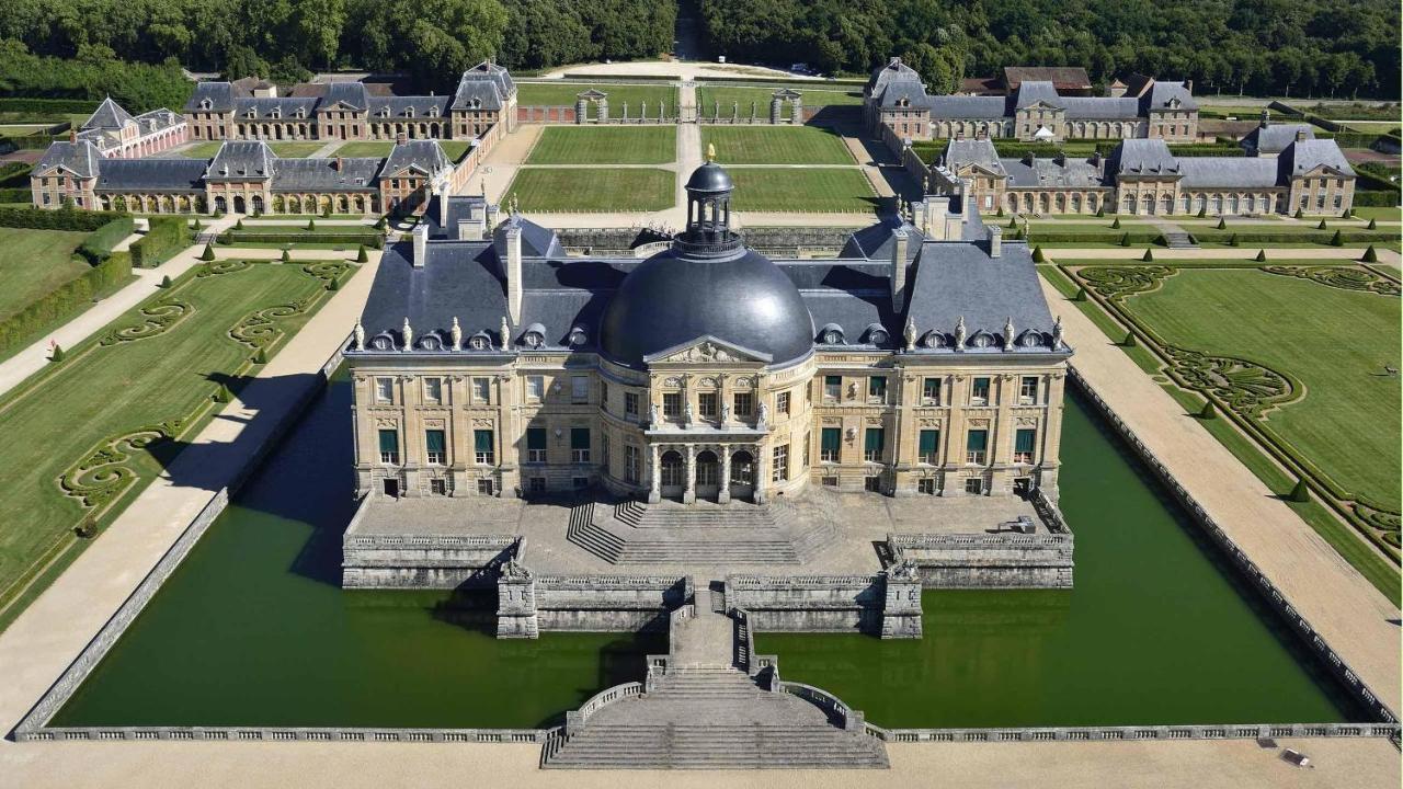 فيلا Mettez Vous Au Vert Pres Du Chateau De Vaux Le Vicomte En Sous Sol Semi Enterre Maincy المظهر الخارجي الصورة